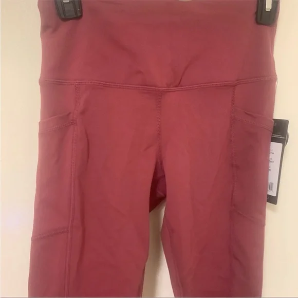Yogalicious Lux Pink Leggings, Pink Yoga Pants, Rose Leggings, Rose Yoga Pants
